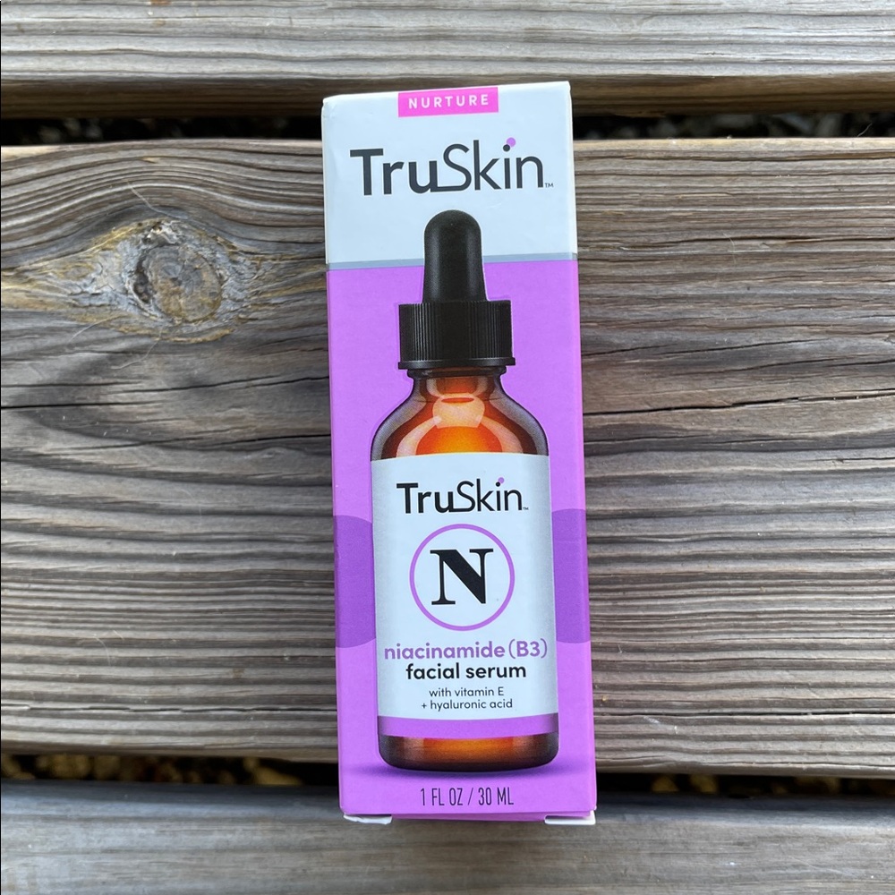 Skin Niacinamide Serum with Purple Packaging